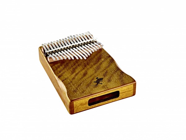 ORTEGA Lizard Series Kalimba 17 Keys - Solid Golden Phoebe (OKB3)