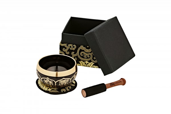 Meinl Sonic Energy Ornamental Series Singing Bowl - 300g - Black (SB-OR-300-BK)