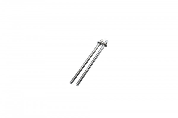 TAMA Spannschraube W7/32xL110mm mit Metallunterlegscheibe (2Stück/Satz) - Chrom (MS6110SHP)