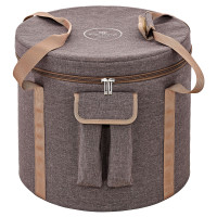Meinl Sonic Energy 14" Crystal Singing Bowl Bag, for 13" & 14" bowls - Brown (CSBB14BR)