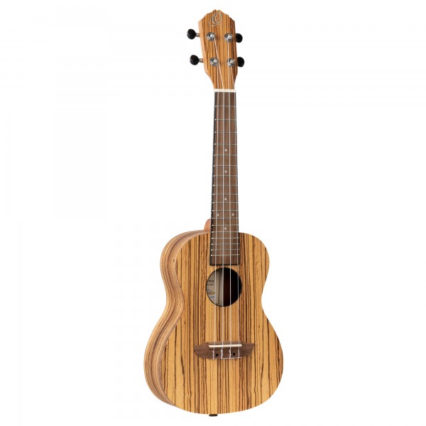 ORTEGA Timber Serie Konzert Ukulele 4 String - Zebrawood Natural + Bag (RFU11Z)