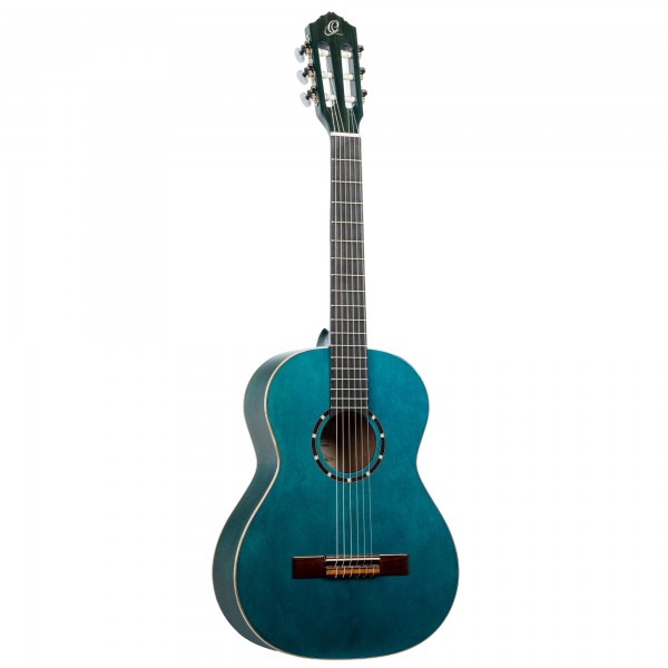 ORTEGA Family Series 3/4 Classical Guitar 6 String - Ocean Blue + Gigbag (R121-3/4OC)