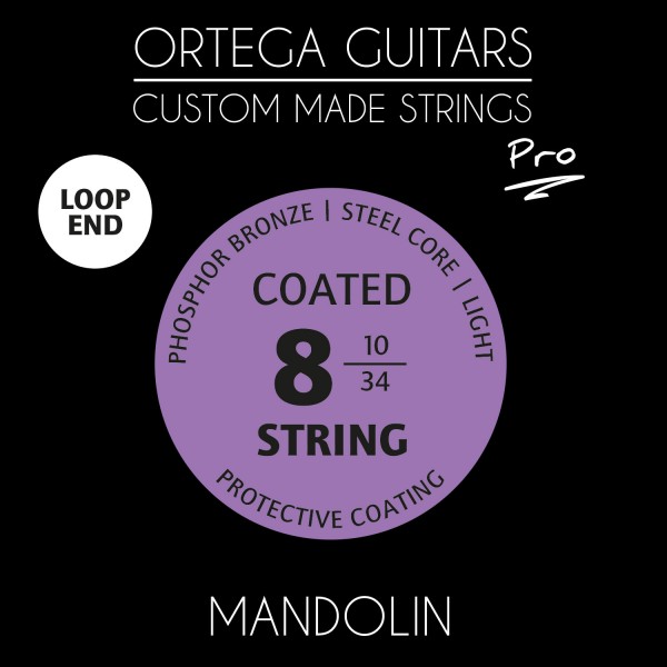 ORTEGA Custom Made Strings Pro - Mandolin 8 String (MAP-8)