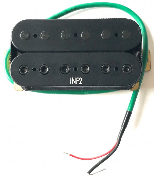 IBANEZ Bridge Pickup Infinity 2 4 Leads - black (3PU1PA0035)