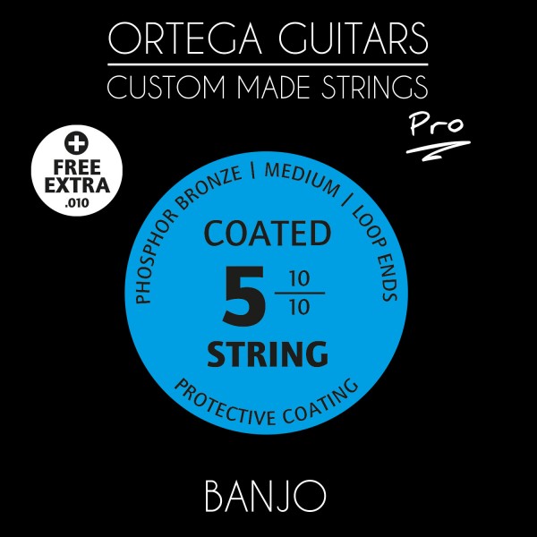 ORTEGA Custom Made Strings Pro - Banjo 5 String (BJP-5)