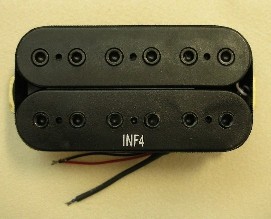 IBANEZ Bridge Pickup Infinity 4 - schwarz für BBM1/RG/XP (3PU1C3048)