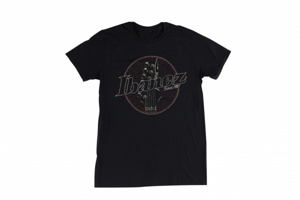 IBANEZ Headstock T-Shirt schwarz - S (IBAT006)