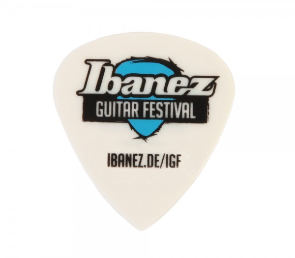 IBANEZ Grip Wizard Guitar Festival Picks - Limited Edition 6 Stück - Heavy (BCE16HSF13-WH)