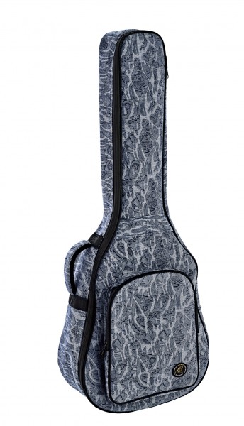 ORTEGA 4/4 Guitar Gigbag - Blue (OGBCL-BLJ)