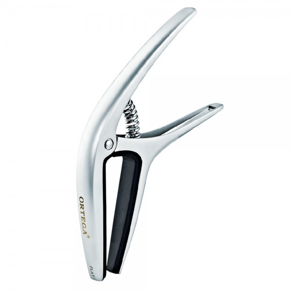 ORTEGA Curved/Flat Guitar Capo - Chrome (TWCAPO-CR)