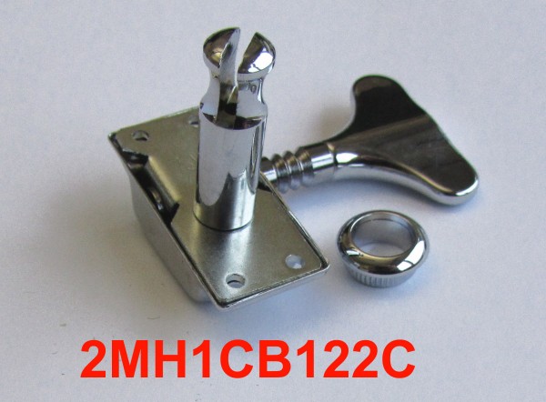 Ibanez machine head set (4 piece unit) in chrome for GSR100 (2MH1CB122C)