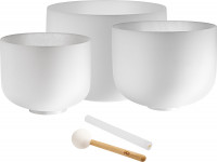 Meinl Sonic Energy 3-piece Crystal Singing Bowl Set, G4 / E4 / C4, 432 Hz (CSBSETGEC) Meinl Sonic Energy 3-piece Crystal Singing Bowl Set, G4 / E4 / C4, 432 Hz (CSBSETGEC)