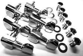 IBANEZ Mechanikensatz Die-Cast - für GSA60 Chrome (2MH1MA0003)