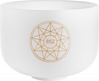 MEINL Sonic Energy Solfeggio Crystal Singing Bowl, La 852 Hz, 10" / 25 cm, Stirnchakra (SOLCSB10-852)