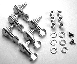 IBANEZ machine head set - 6 x set chrome (MB500C)