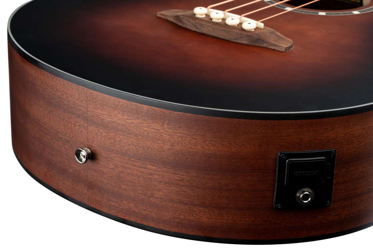 テル　DEL‘LERBAデレルバ　サイズ上O下XO セット 7番 ORTEGA Deep Series 7 Medium Scale Acoustic Bass 4 String