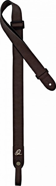 ORTEGA Vegan Series Ukulelengurt - Brown + Bonus CONNECT-XX (OSVU-BR)