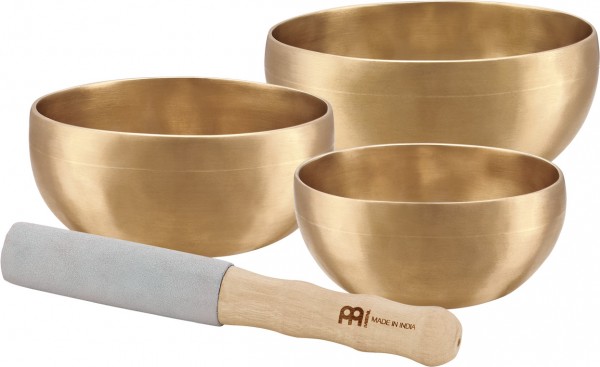 Meinl Sonic Energy 3-piece Universal Series Singing Bowl Set - 400/500/600g (SB-U-1500)