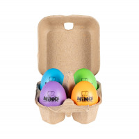 NINO Percussion Egg Shaker Box - 4 teilig (NINOSET21) NINO Percussion Egg Shaker Box - 4 teilig (NINOSET21)