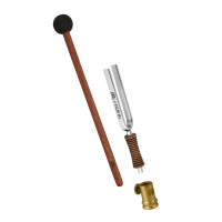 MEINL Sonic Energy Tuning Fork Bundle Natural Concert Pitch - Tuning Fork, Vibration Foot and Mallet - 432 Hz (TF-432-BUNDLE)