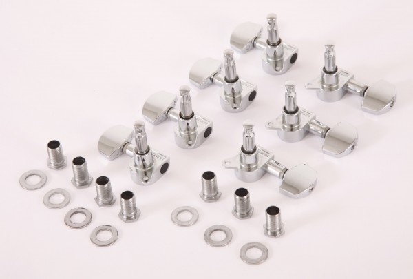 IBANEZ Mechanikensatz - 4 x links/3 x rechts chrom (2MH27A0010)