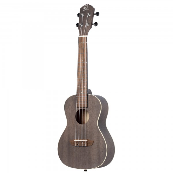 ORTEGA Earth Series Concert Ukulele 4 String Lefty - Okoume Coal Black (RUCOAL-L)