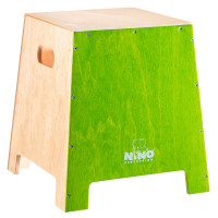 NINO Percussion Stackable Small Cajon - Green (NINO990GR) NINO Percussion Stackable Small Cajon - Green (NINO990GR)