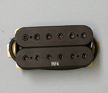 IBANEZ Pickup Humbucker INF4 - schwarz (3PU1PA0038)