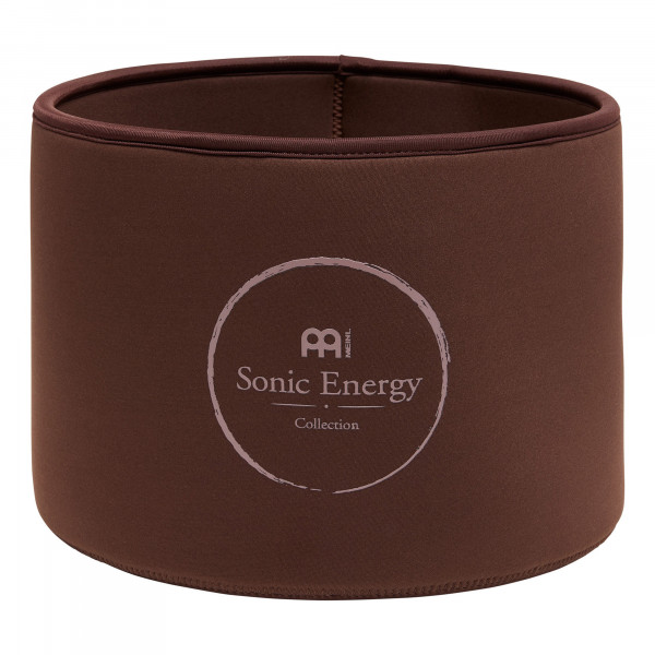 MEINL Sonic Energy Schutzhülle für 10" Crystal Singing Bowl, 8 mm dick – Braun (CSBPS10BRS)