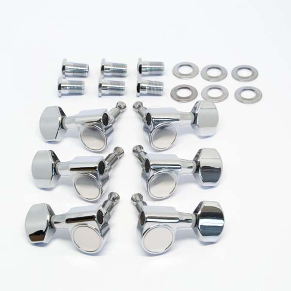 IBANEZ Mechanikenset Die-Cast - IC200 / IC400 / NDM2 / NDM3 chrom (2MH1CG533C)
