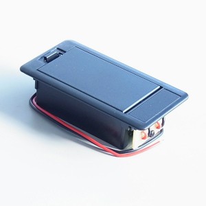 IBANEZ Batteriefach "Snap type" - schwarz mit Diode (4PT1MC0003)