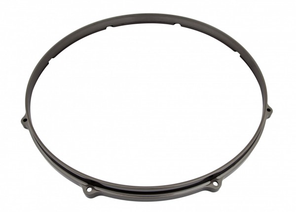 Tama hoop batter side 16" die-cast in black nickel - 8 hole (MDH16-8BN)