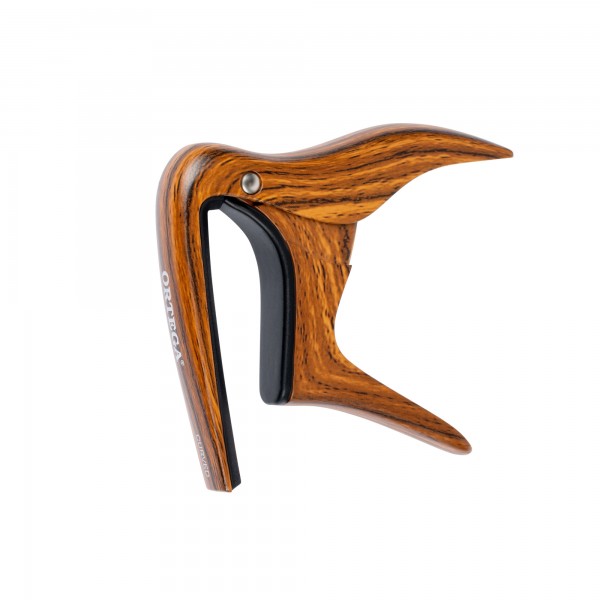 ORTEGA Curved Guitar Capo - Walnut Design (OCAPOCV-WND)