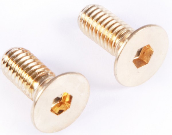 MEINL Percussion - Innensechskantschrauben 2er Set für Höhenverst. Steely-Ständer gold (STAND-28)