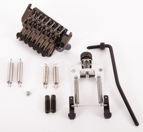 IBANEZ tremolo Edge-Zero II with Zero Point System 3 Fe - for 7-string models in cosmo black (2TRX5AF009)
