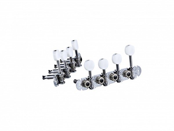 ORTEGA F-Style Mandolin Premium Tuning Machines - Chrome (OTMMAPREM-CR)