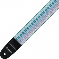 IBANEZ braided guitar strap GSB 50 - mint green/purple (GSB50-C5)