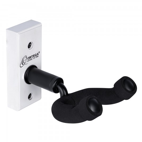 ORTEGA Guitar Wall Hanger - White (OGH-1WH)