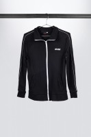 Tama black training jacket with logo on left chest (TTT12)