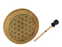MEINL Sonic Energy Native American-Style Hoop Drum - 15" / 38 cm flower of life (HOD15-FOL)