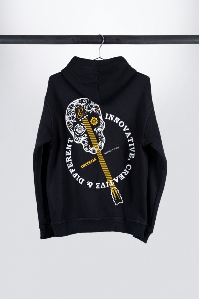 ORTEGA Hoodie "Skull" - black (OGSKULL-BK)