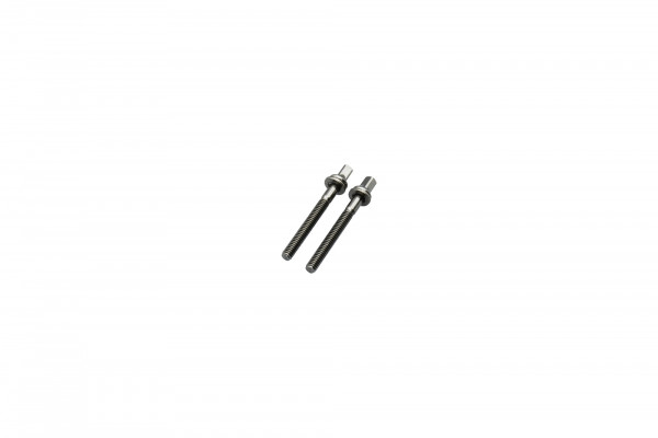 TAMA Tension bolt W7/32xL48mm w/ metal washer (2pcs/set) - Black Nickel (MS648SHPBN)