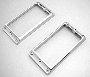 IBANEZ Tonabnehmerrahmenset - ABS chrom für DN Serie (4MR12A0006)