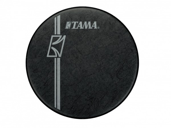 TAMA Reso Black Fiber 22" Head - white Logo (BK22BMFH)