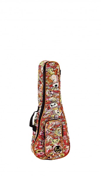 KEIKI Designer Serie Tenor Ukulele Bag - Voodoo Puppet (KUB-VP-TE)