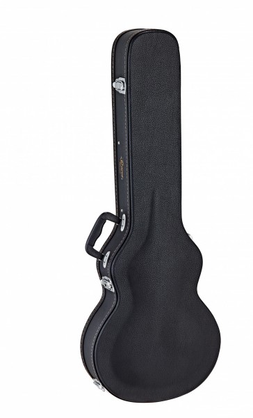ORTEGA Economy Single-Cut-E-Guitar-Hardcase - Black (OSCCSTD)