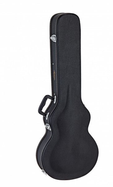 ORTEGA Economy Single-Cut-E-Guitar-Hardcase - Black (OSCCSTD)