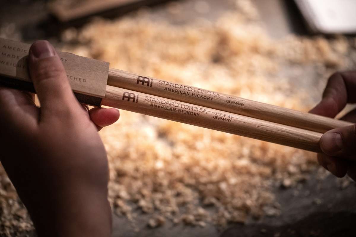 Bacchette Per Batteria Meinl SD1 - Acero Nordamericano, Punta Rotonda, Lunghezza 40cm, Made In Germany - Foto 10