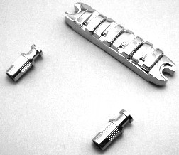 IBANEZ Gibraltar 3 Bridge in chrome for AGB140,ARTB100 - für AGB140 / ARTB100 Chrom (2BB1HG3C)