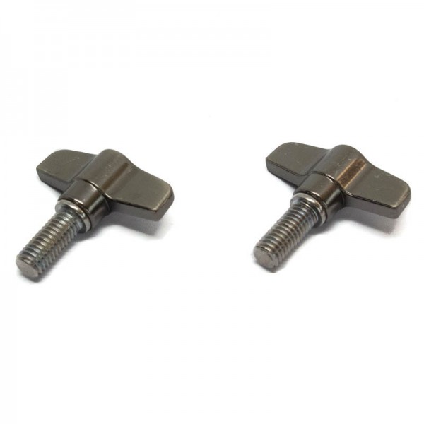 TAMA T-BOLT (M8X18MM) 2 PCS SMOKED BLACK NICKEL (TS818UP)